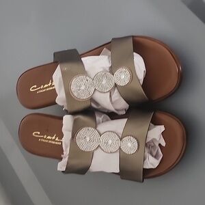 Contesa Sandals Italian Shoemaker Wedges Size 9